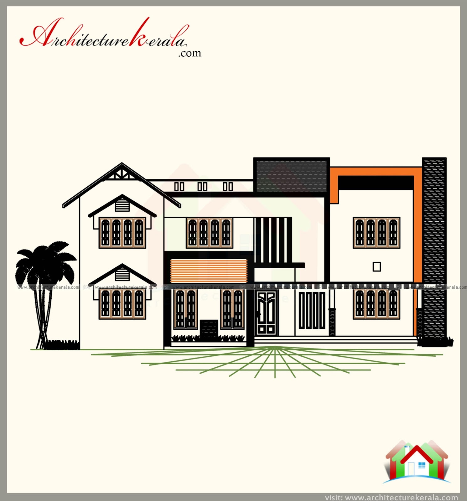 3000 SQUARE FEET HOUSE PLAN WITH 5 Bedrooms Acha Homes