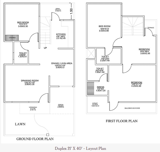 21 Feet By 40 Feet Home Plan Everyone Will Like Acha Homes