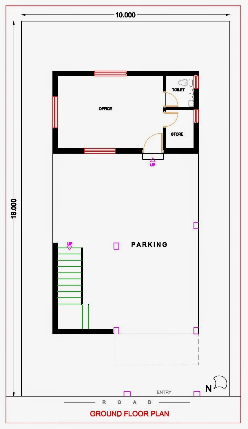 Modern Triplex House Designs Achahomes3 Acha Homes