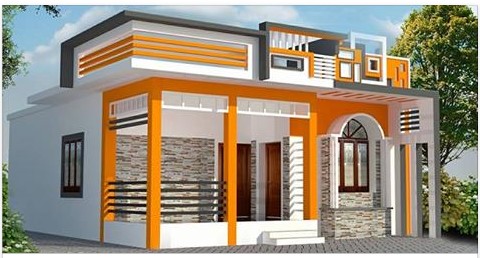 Best Architectural Designs Kerala Home  Plan  with Two 