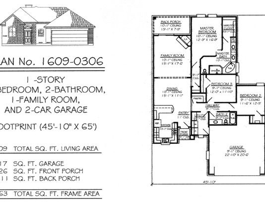 Two Bedroom House Plans With Two Car Garage Acha Homes