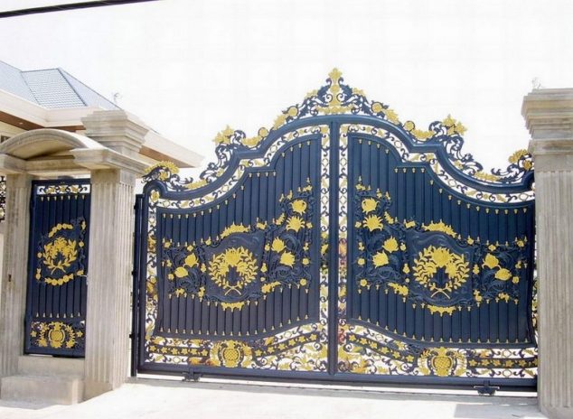 Unique Gate Designs that will make your neighbor jealous 6 | Acha Homes