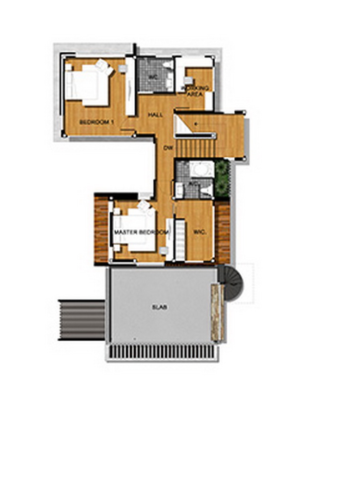 Double Story Stylish House Plan For 3600 Square Feet Acha Homes