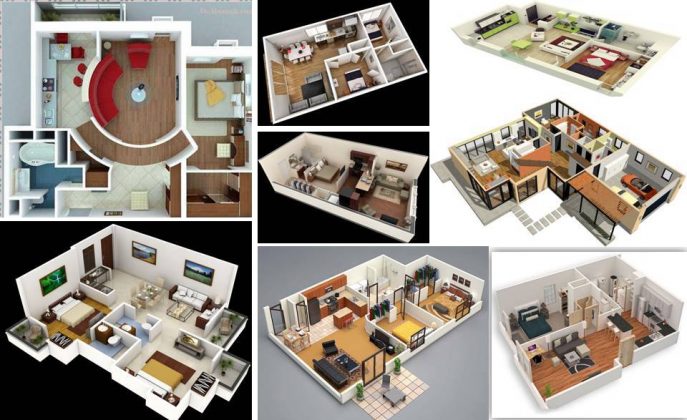 Top 10 Modern 3D Small Home Plans Everyone Will Like | Acha Homes