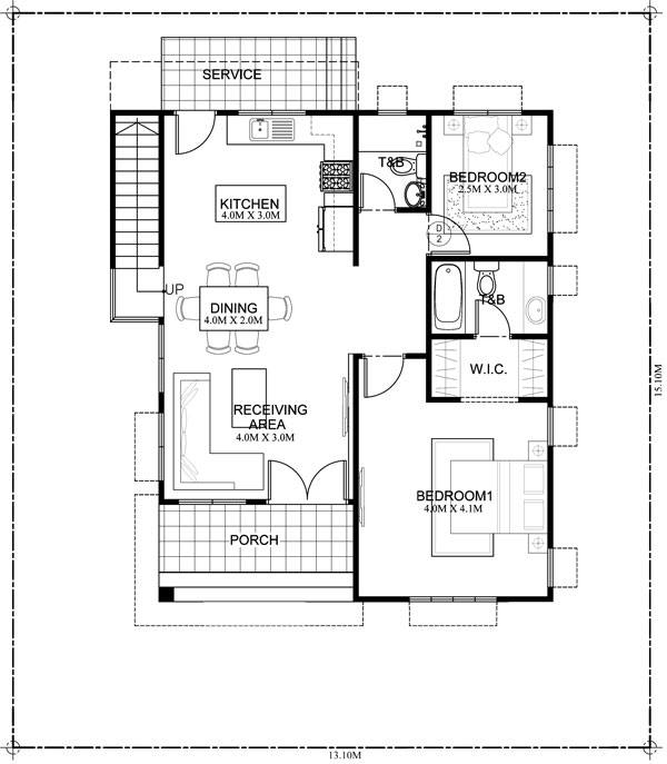Modern Minimalist House Plan for 114 Square Meters, How to Decorate a ...