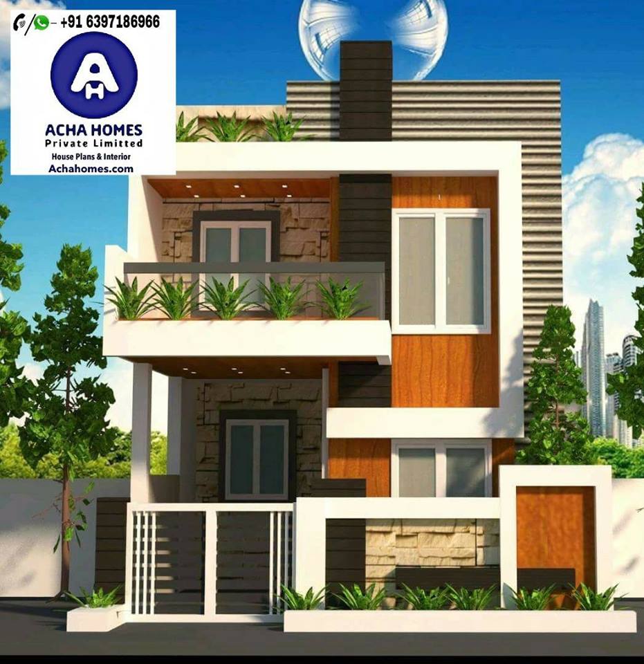 List Of 800 Square Feet 2 BHK Modern Home Design Acha Homes