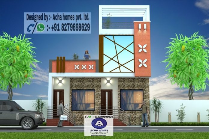 Best House Front Elevation, Top Indian 3D Home Design, 2 BHK Single ...